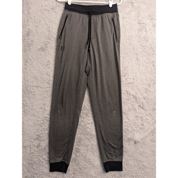 Under Armour Other - Under Armour Joggers Mens Small Sportstyle Sweatpants Taper Zipped Pockets Loose